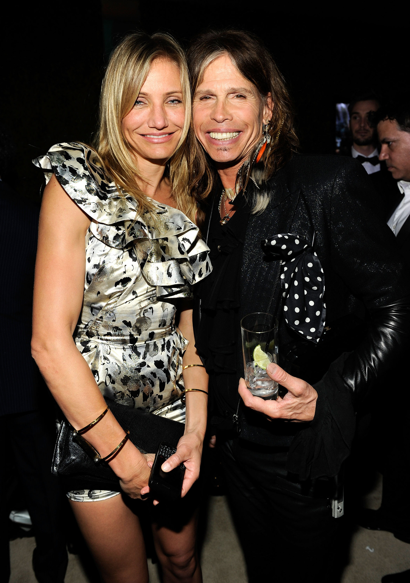 Cameron Diaz and Steven Tyler