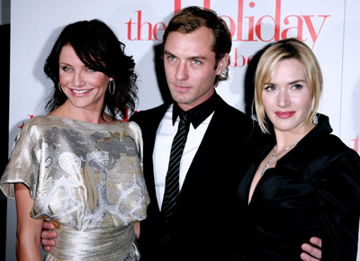 Cameron Diaz, Jude Law and Kate Winslet at event of The Holiday (2006)