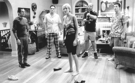 Still of Cameron Diaz, Matt Dillon, Ben Stiller, Chris Elliott and Lee Evans in There's Something About Mary (1998)