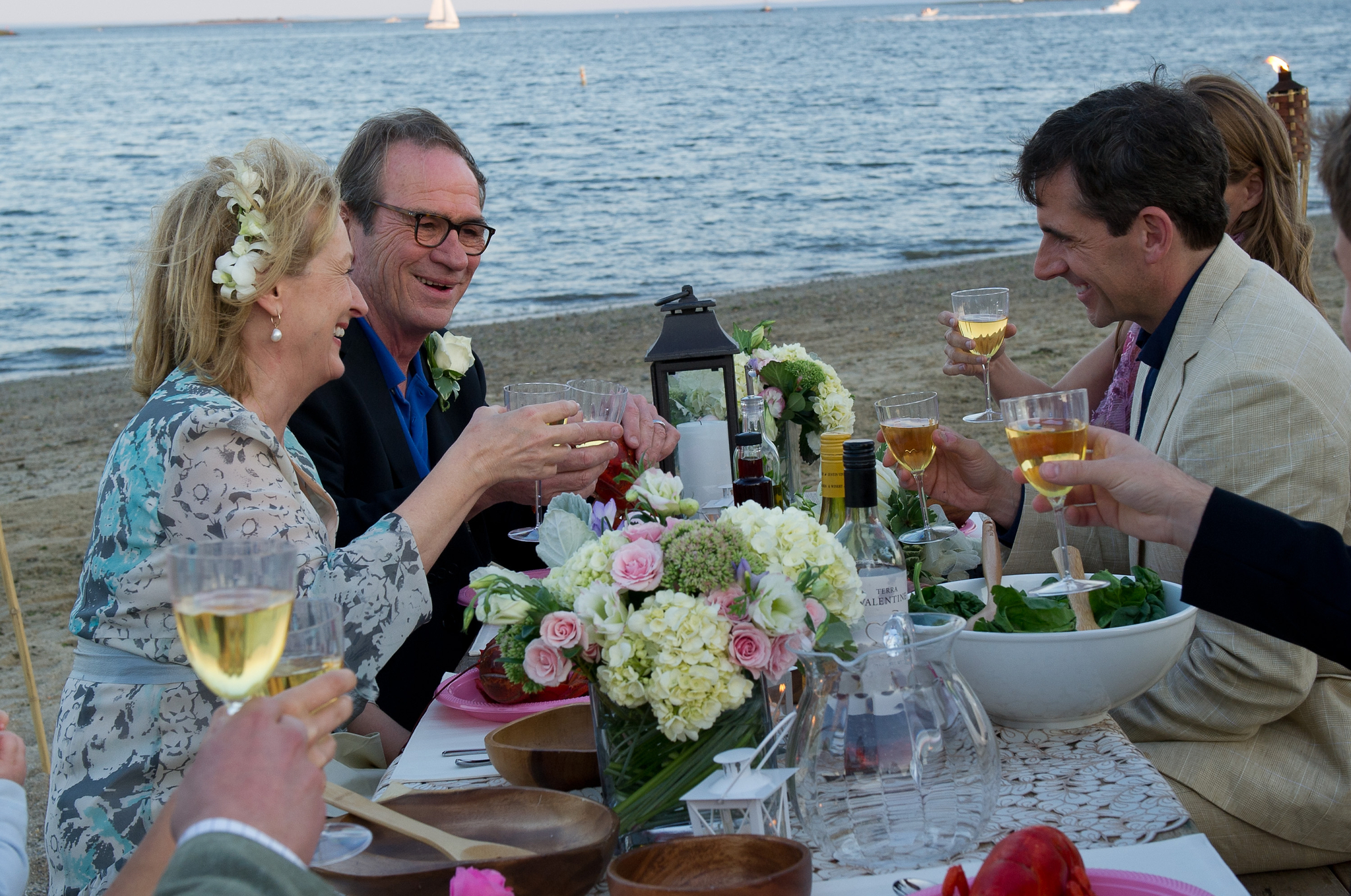 Still of Tommy Lee Jones, Meryl Streep and Steve Carell in Hope Springs (2012)