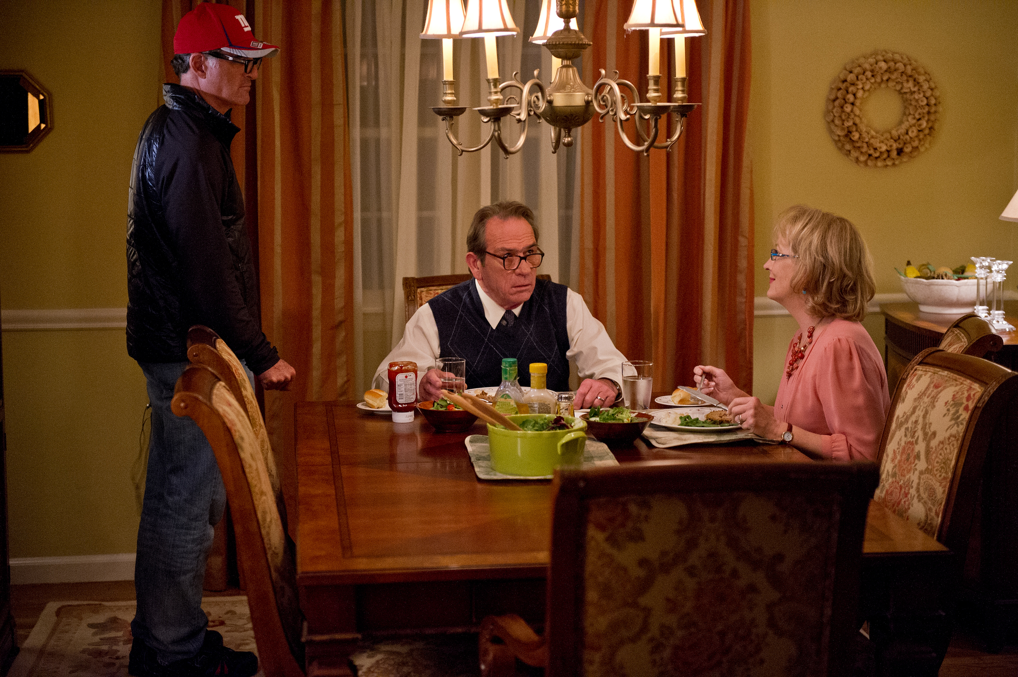 Tommy Lee Jones, Meryl Streep and David Frankel in Hope Springs (2012)