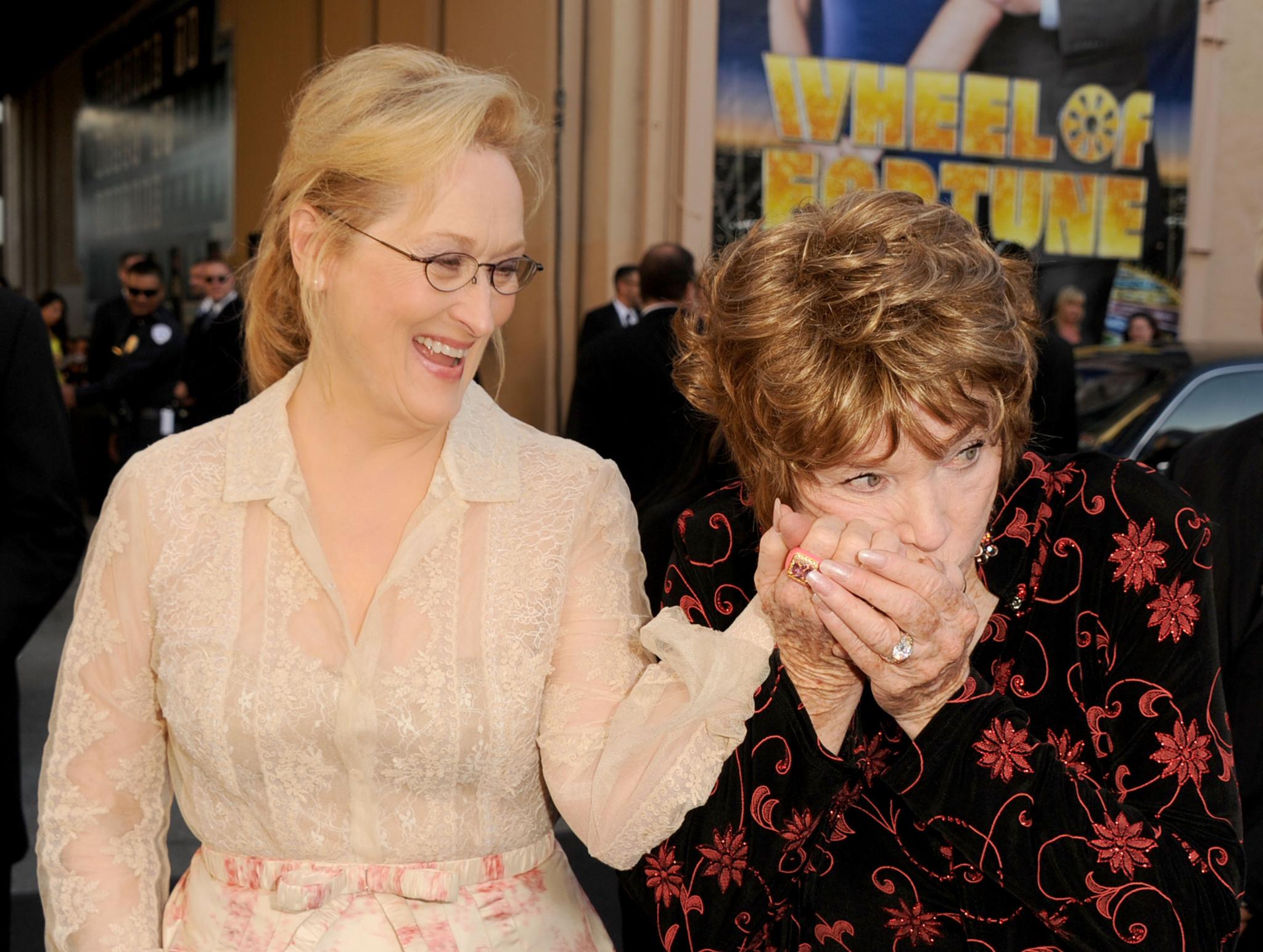 Shirley MacLaine and Meryl Streep