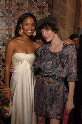 Milla Jovovich and Joy Bryant