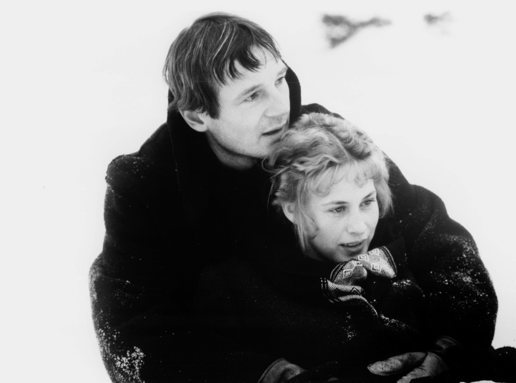 Still of Patricia Arquette and Liam Neeson in Ethan Frome (1993)