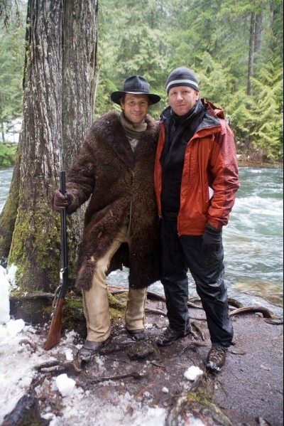 Still of Liam Neeson and David Von Ancken in Seraphim Falls (2006)