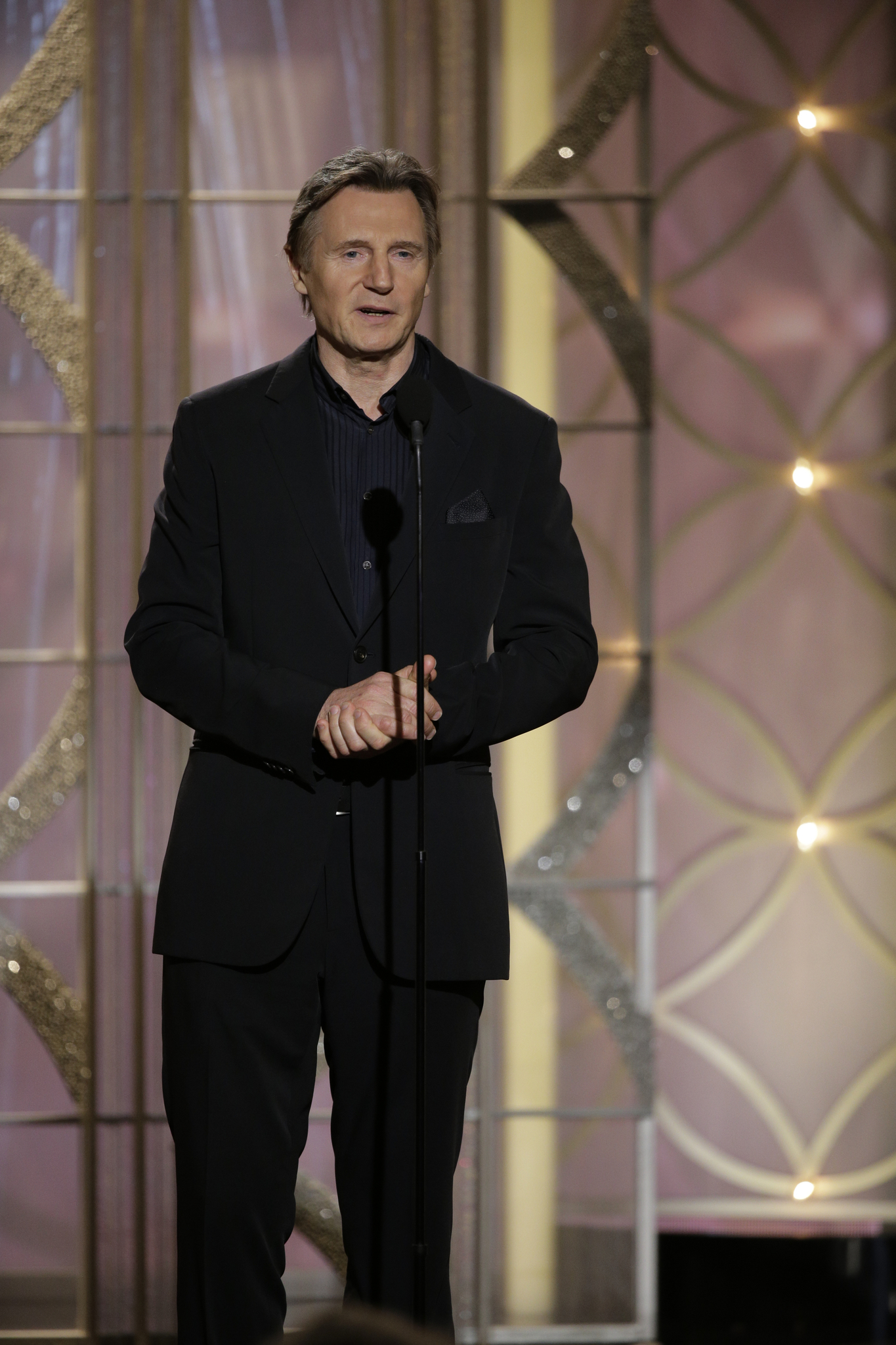 Liam Neeson at event of 71st Golden Globe Awards (2014)