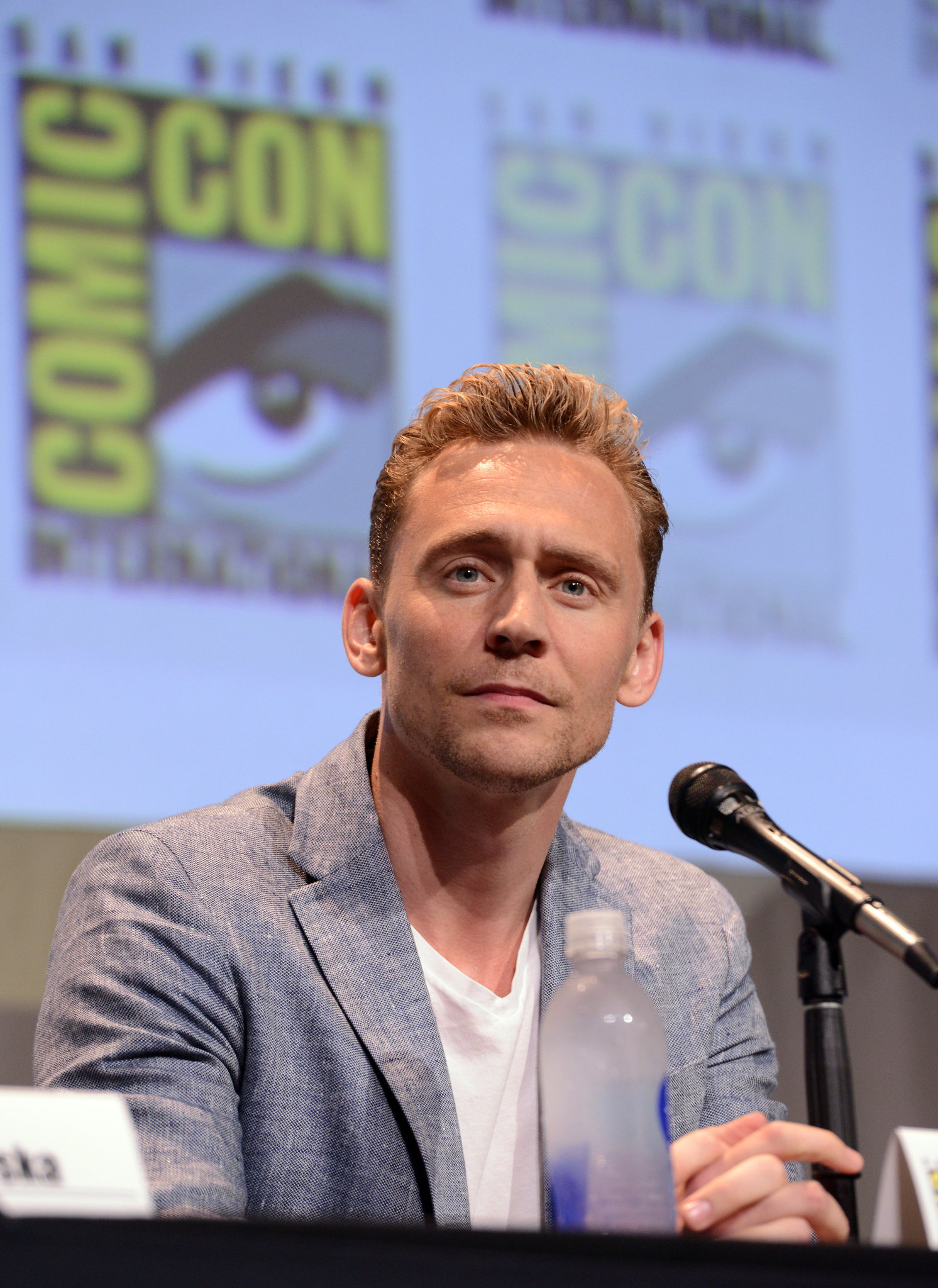 Tom Hiddleston at event of Purpurine kalva (2015)