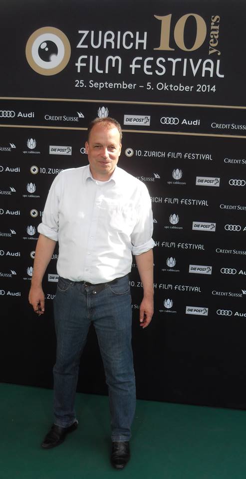 Freigeist van Tazzy at Bellevue Square, Zürich, Switzerland on 27th September 2014 after the shooting of the short film 