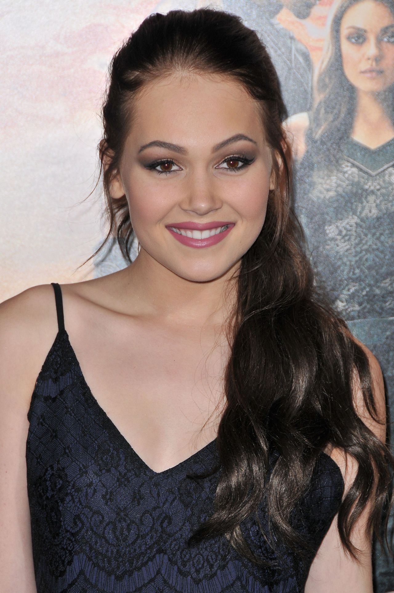 Kelli Berglund arrival at Jupiter Ascending premiere in Hollywood