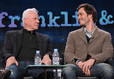 Malcolm McDowell and Mark-Paul Gosselaar