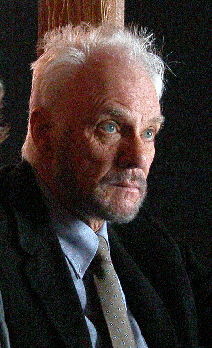Still of Malcolm McDowell in Red Roses and Petrol (2003)