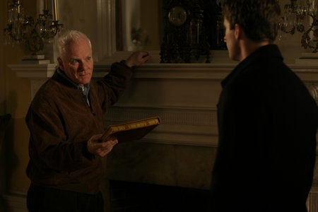 Malcolm McDowell and Chuck Carrington in The List (2007)