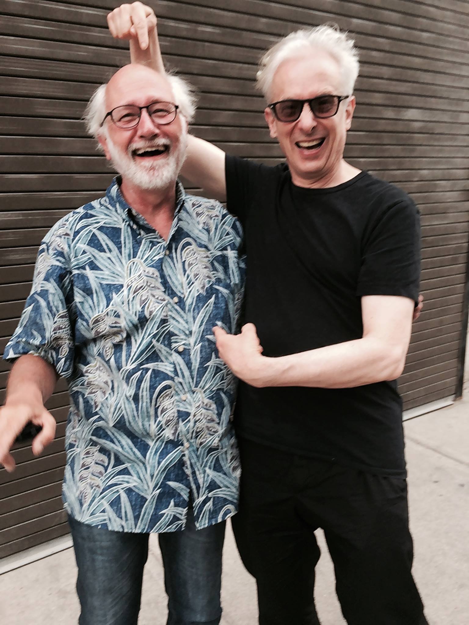 Mike Milton having fun with Elliot Grove @Raindance Toronto