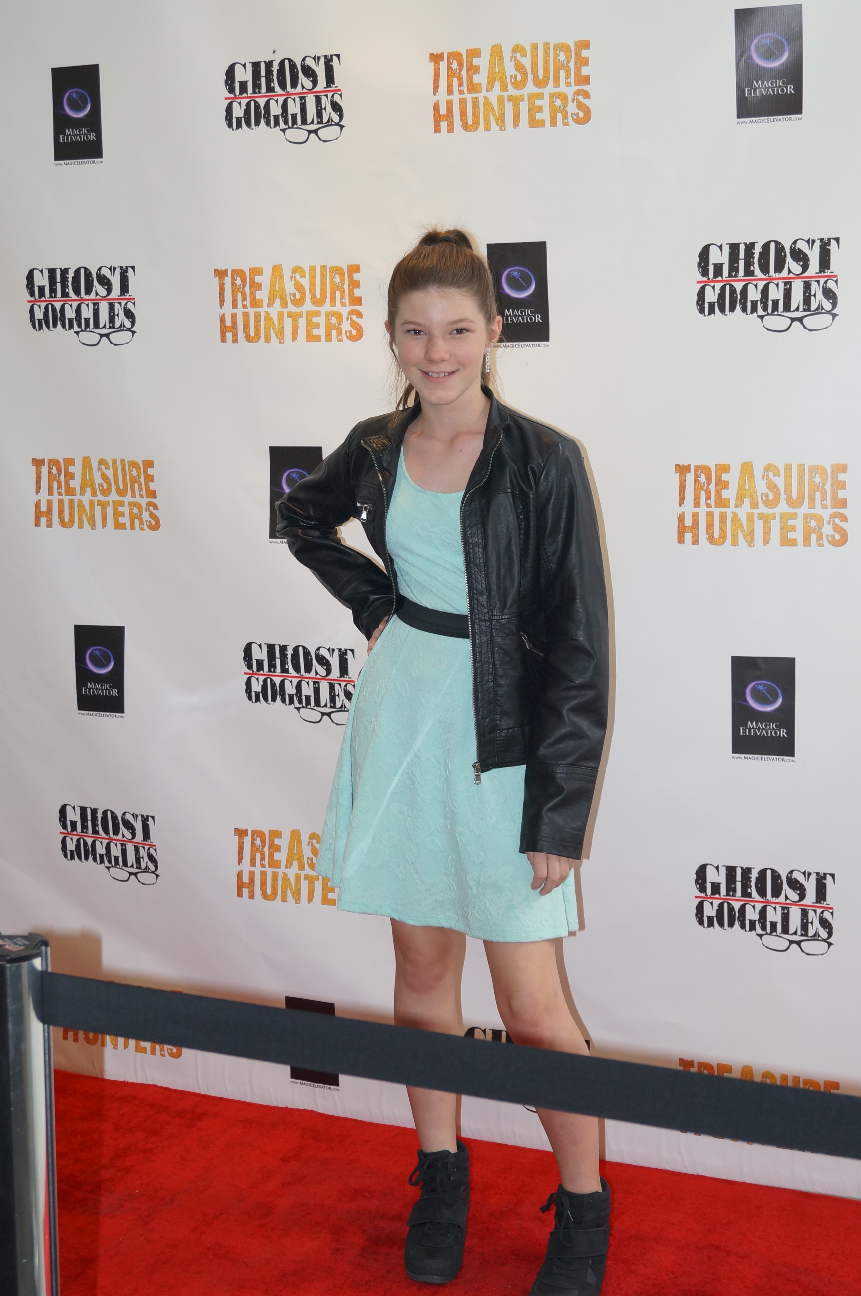 Ghost Goggles Movie Premier, Kylie Burkholder as 