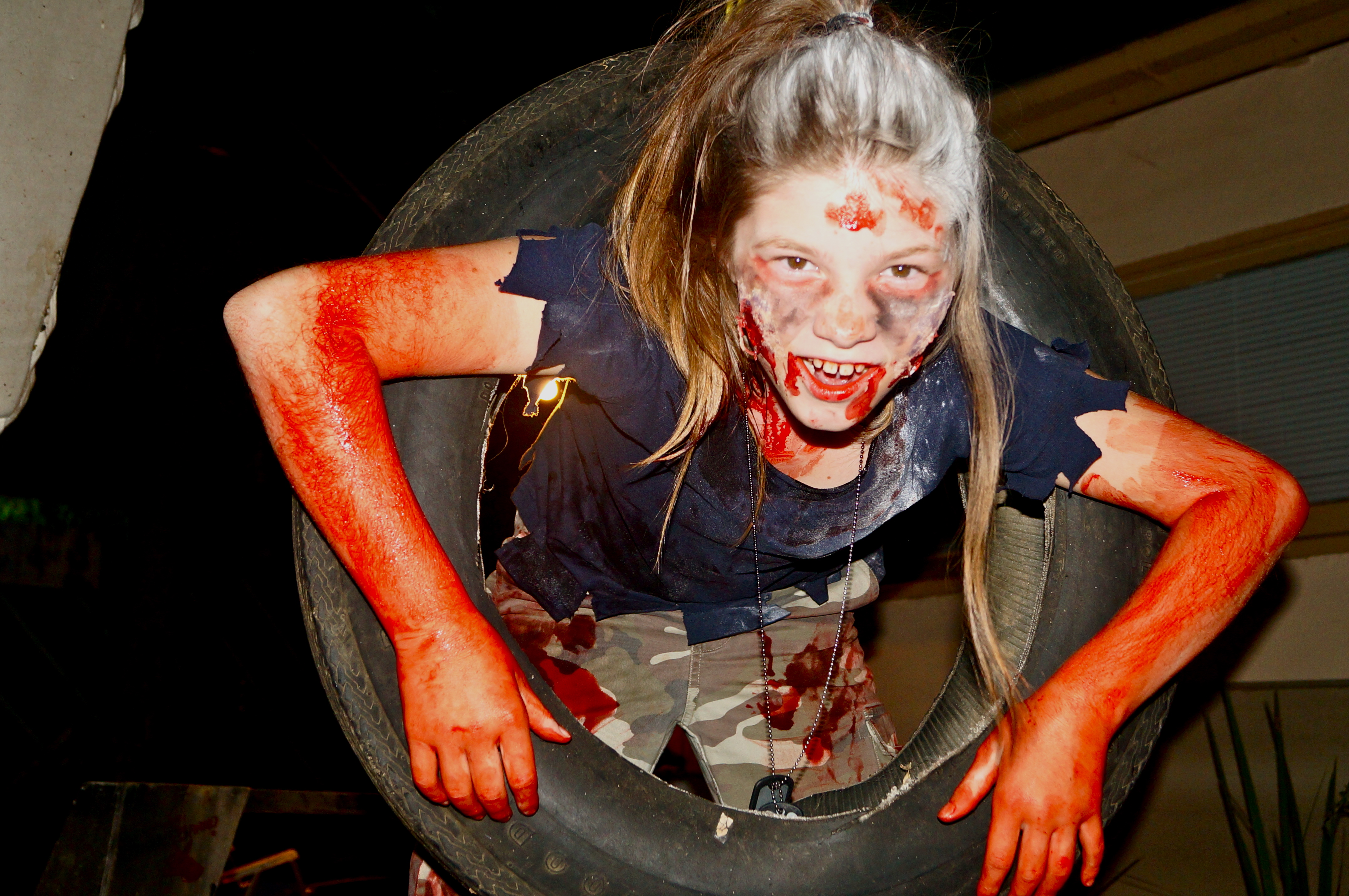 Call of the Dead III. Kylie Burkholder as Lead Zombie