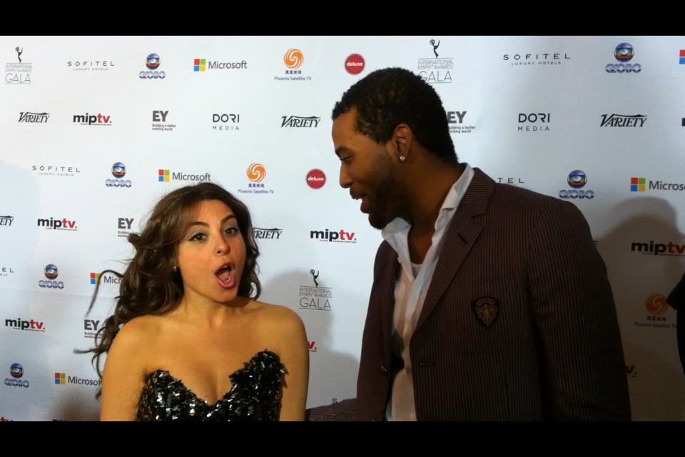 Red Carpet Interview at the 41st Annual International Emmys Gala
