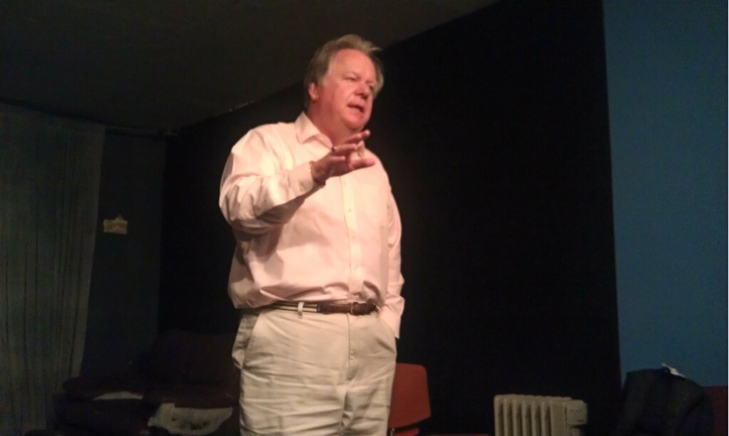 Dan speaking to the students at the Will Wallace Acting Company in Hollywood