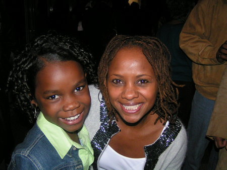 Karen Malina White and Car'ynn Sims at Ties That Bind Short Film screening in LA. Madison in the film is portrayed by Karen Malina White, young Madison is portrayed by Car'ynn Sims. Ties That Bind WON Best Short Film at The Pan African Film & Arts Festival in February 2006. Storyline: A young woman seems to have everything successful business, big house, loving boyfriend and an abusive mother. Stars Marla Gibbs, Karen Malina White, Tico Wells, Starletta DuPois and Car'ynn Sims.