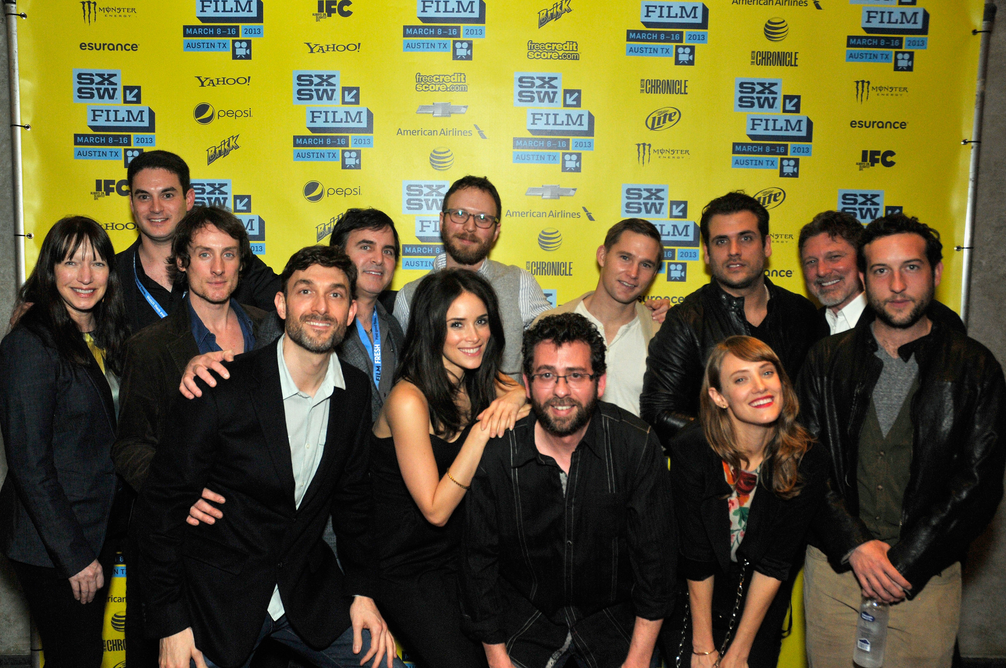 Chris Marquette, Abigail Spencer, Todd Feuer, Kwesi Collisson, Walter Strafford, Ruth Mutch, Mike Feuer, Tim Chonacas, Jason Michael Berman and Kevin Stanford at event of Kilimanjaro (2013)