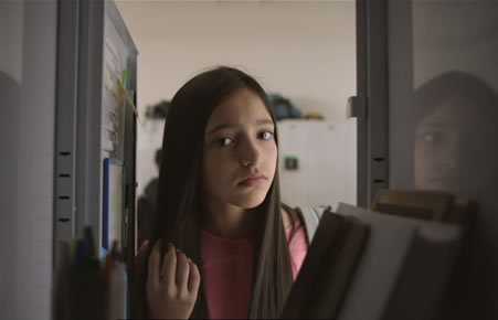 Emily in John Legend's music video 