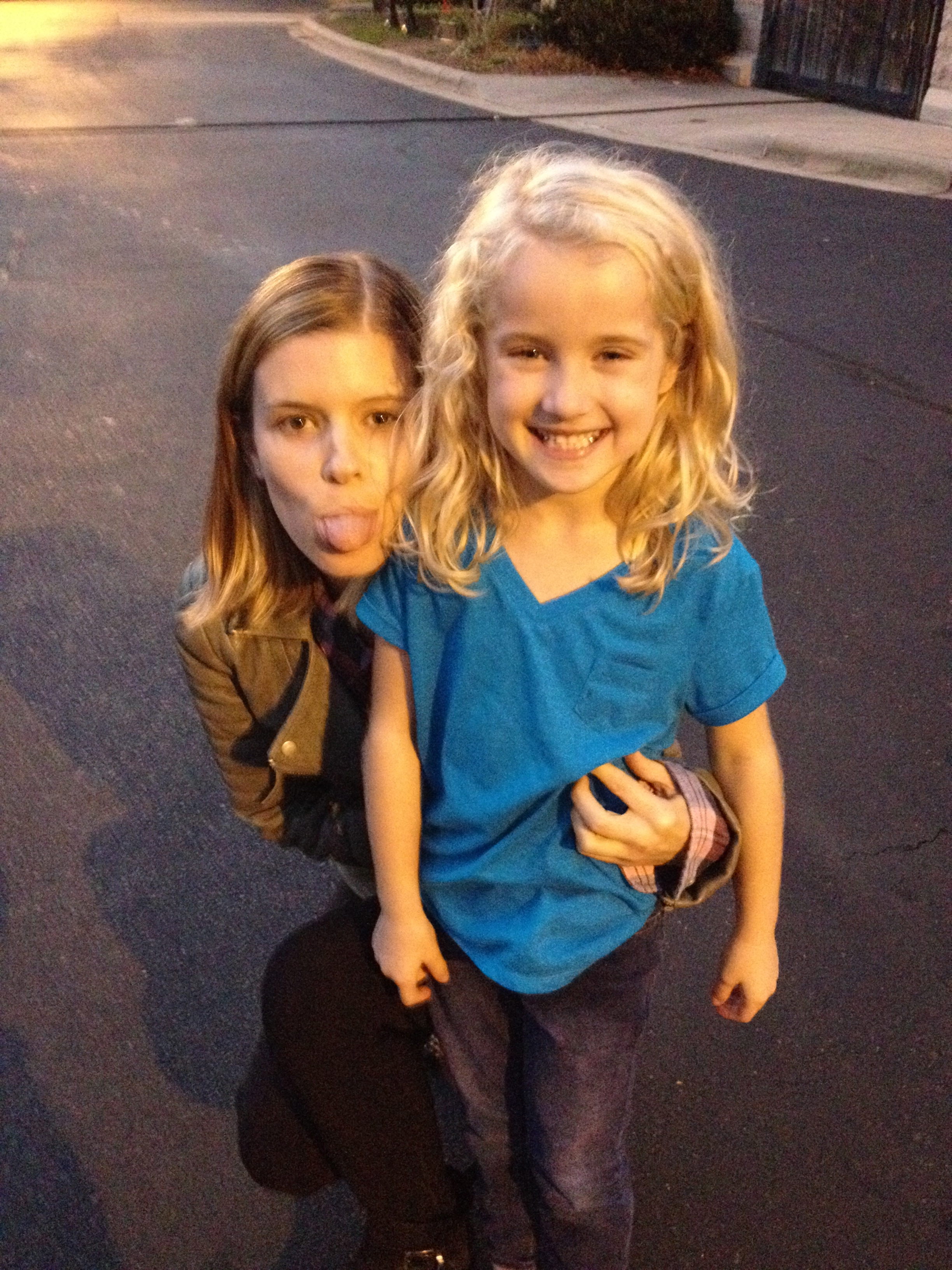 I got to meet Kate Mara on the set of 'Captive!'