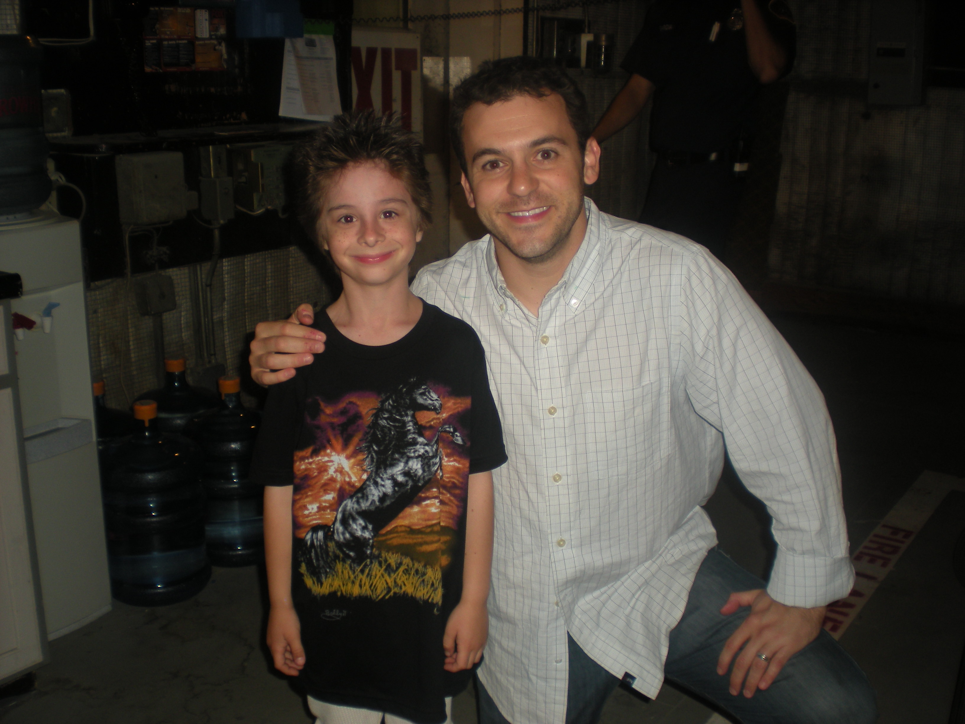 Robbie Tucker & Fred Savage on 