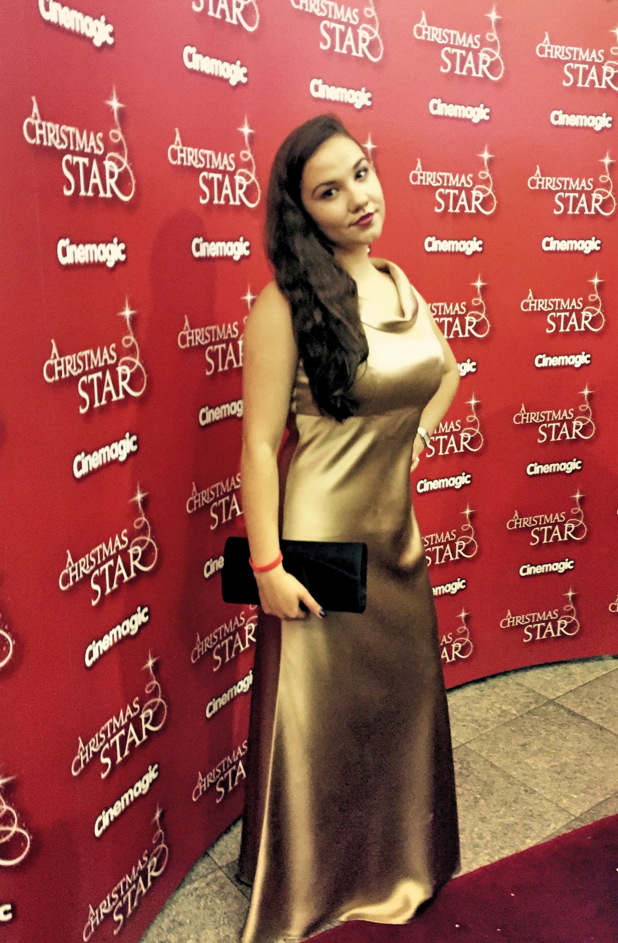 Sarah Agha at the A Christmas Star World Premiere, Belfast