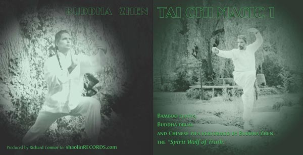 This is the unfolded CD album cover for Tai Chi Magic 1 by Buddha Zhen. I'm currently deciding whether to change all my products to Buddha Z that were Buddha Zhen.