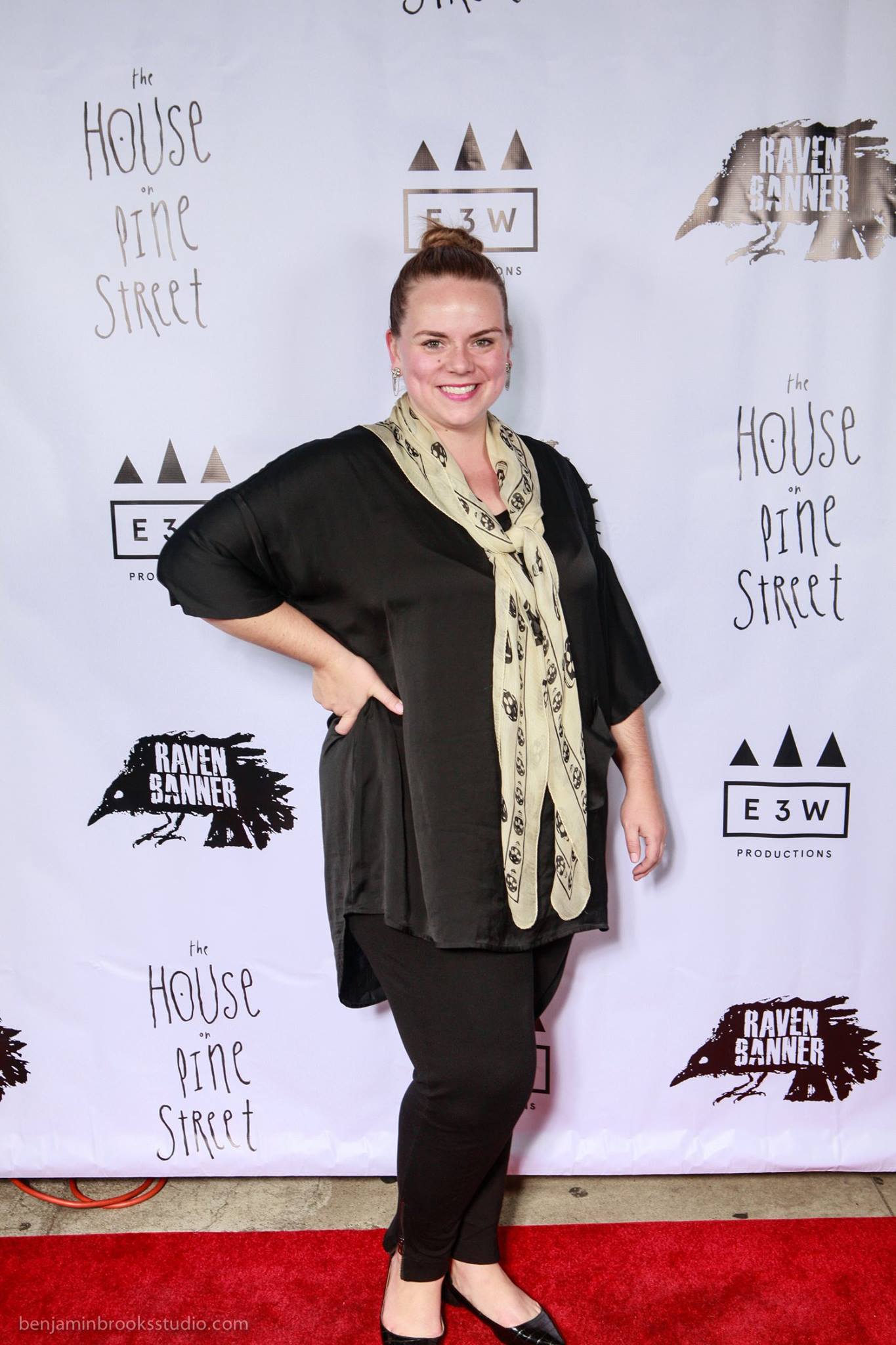 Anna Megan Becker attends a screening of The House on Pine Street in Beverly Hills.