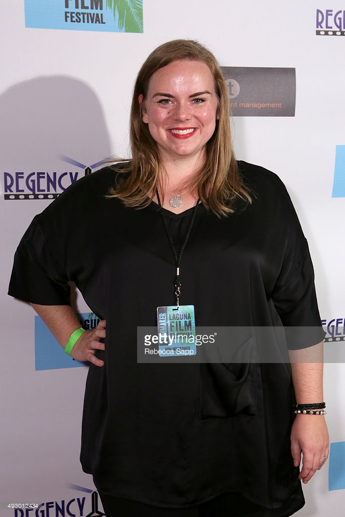 Anna Megan Becker attends the screening of her film Alistair's Wednesday at the Laguna Film Festival.