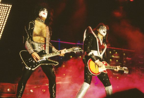 Ace Frehley and Paul Stanley