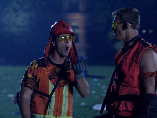 Still of Darin Brooks and Alan Ritchson in Blue Mountain State (2010)