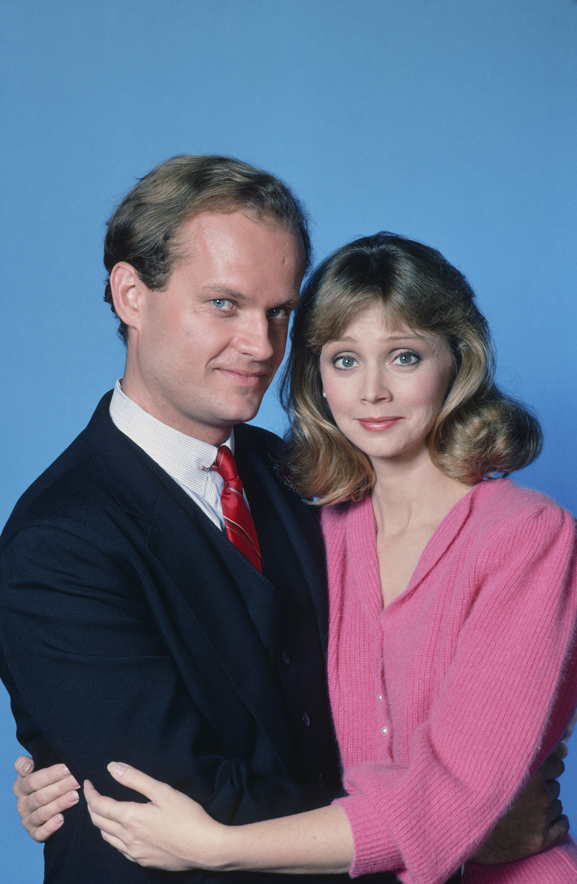 Still of Kelsey Grammer and Shelley Long in Cheers (1982)