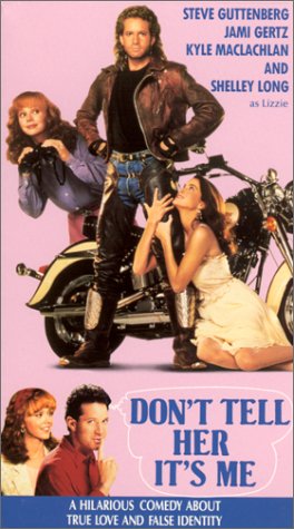 Jami Gertz, Steve Guttenberg and Shelley Long in Don't Tell Her It's Me (1990)