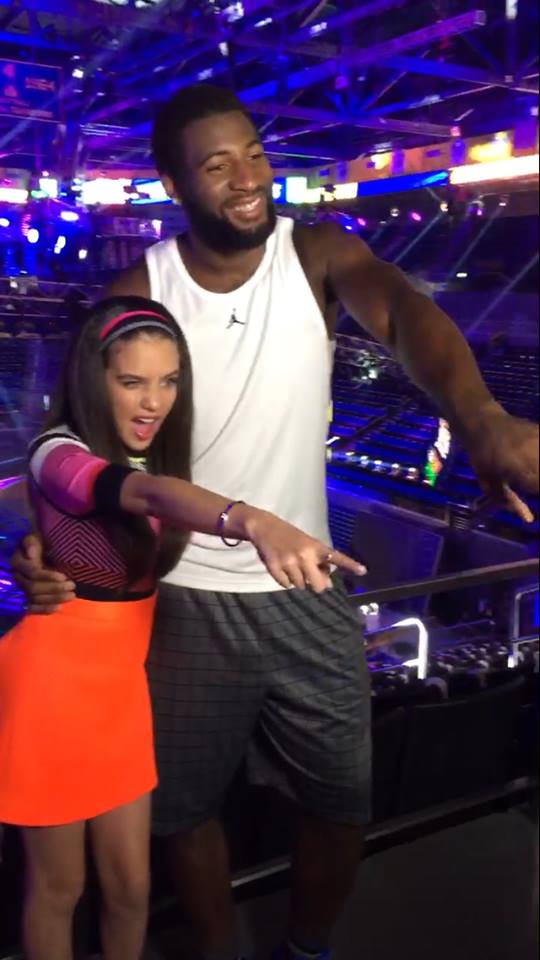 Lilimar and Andre Drummond Kids Choice Sports 2015 (July 18, 2015)