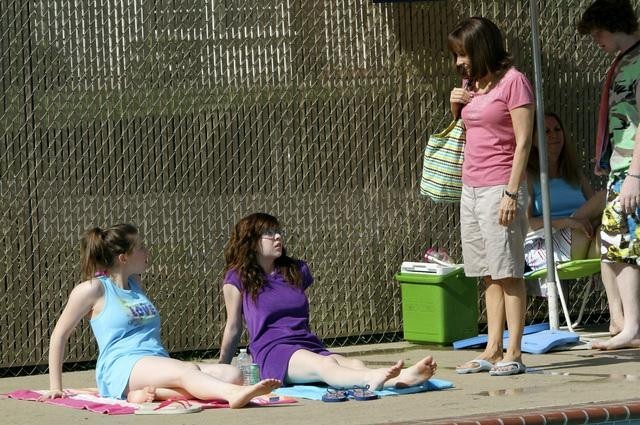 Still of Patricia Heaton, Eden Sher and Blaine Saunders in The Middle (2009)