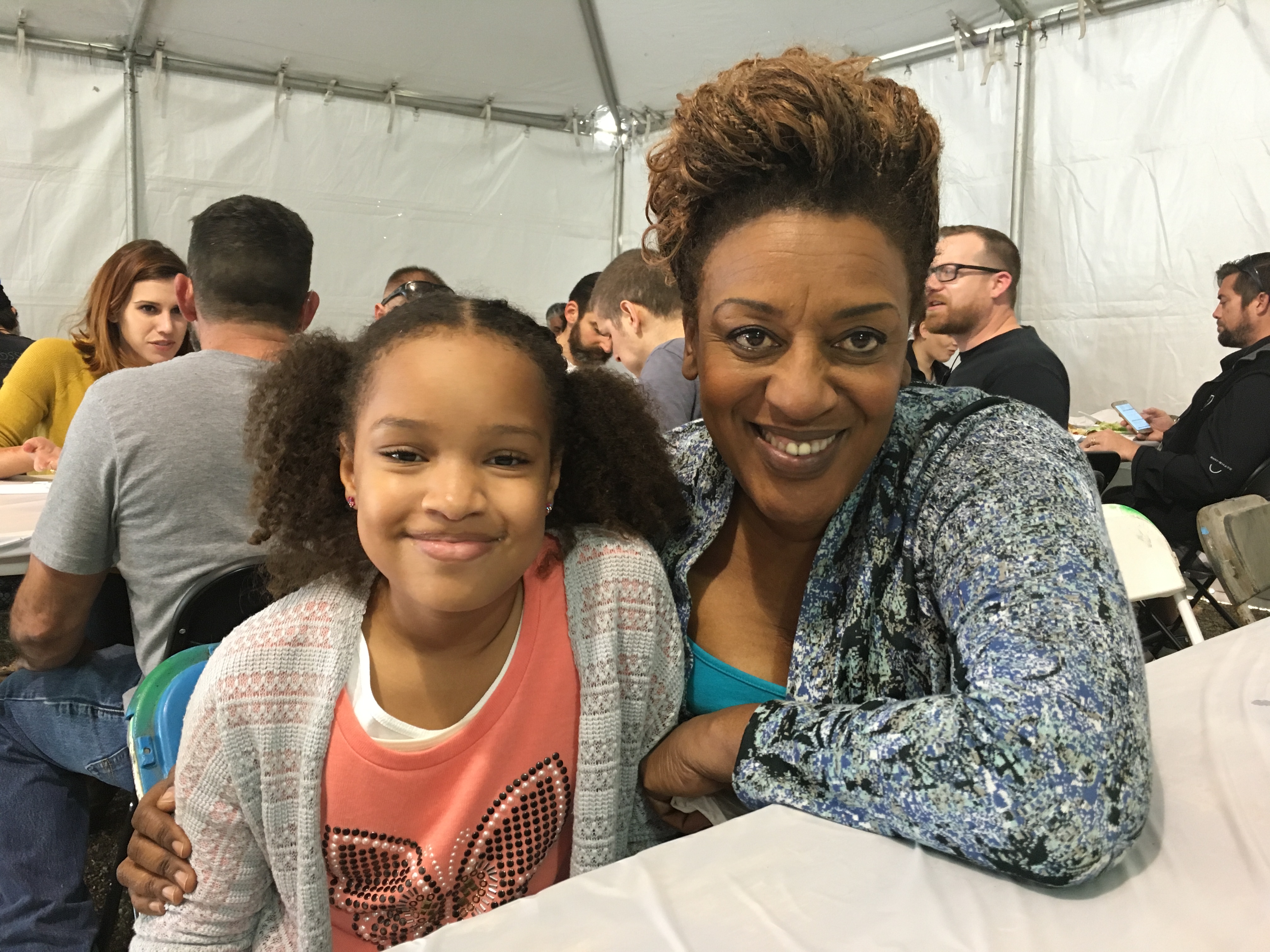 On set of NCIS with Ms. CCH Pounder in New Orleans
