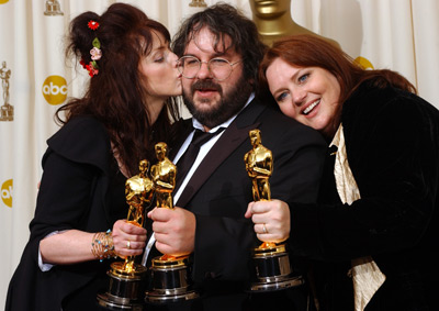 Peter Jackson, Philippa Boyens and Fran Walsh