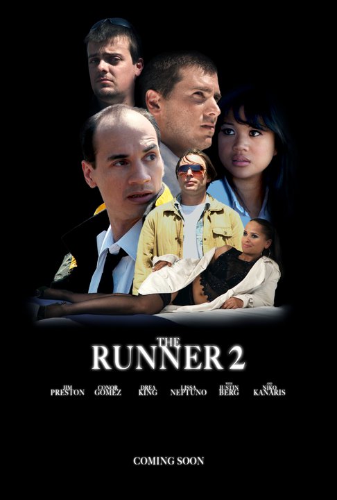 Promotional Poster for the independent drama 'The Runner 2', Starring Conor Gomez.