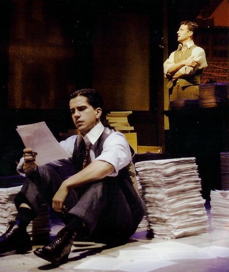 Hamish Linklater and Curtis Mark Williams in Richard Greenberg's 'The Violet Hour'