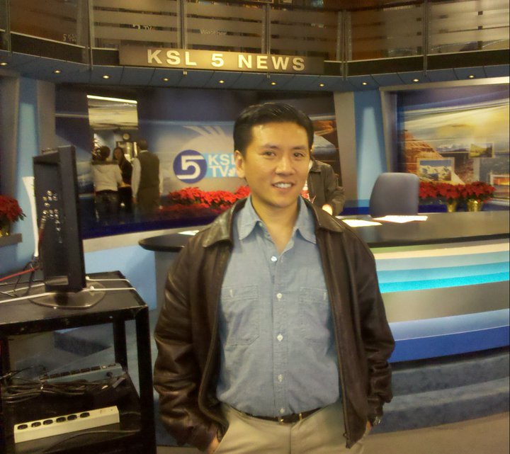 Cal Nguyen at KSL 5 News
