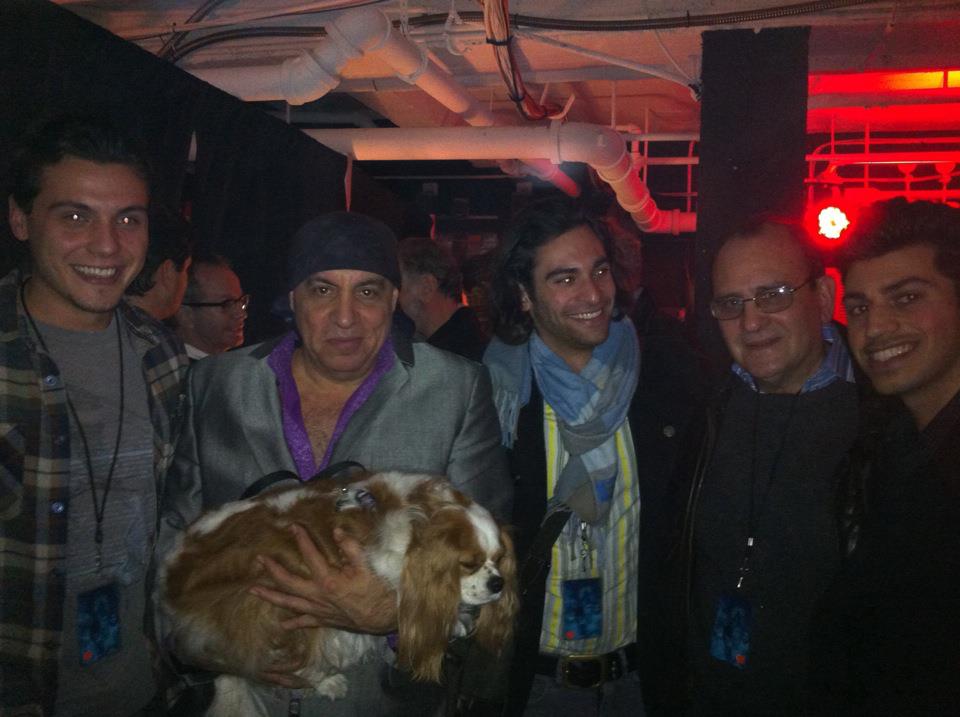 with Director Steve Van Zandt after our showing of The Rascals: Once Upon a Dream.