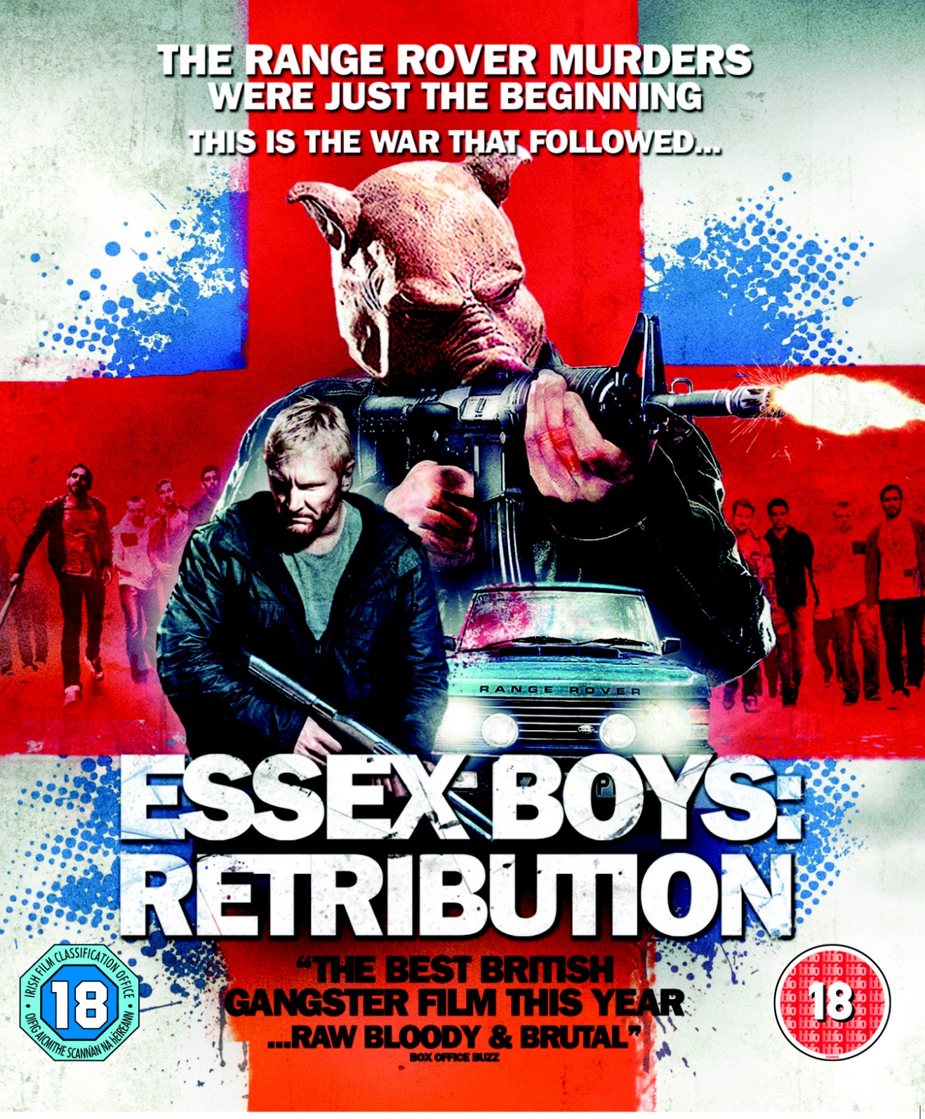 Vas Blackwood, Jon-Paul Gates, Billy Murray, Ian Virgo, Lorraine Stanley, Ryan Winsley, Kyle Summercorn, Martin Fisher, Paul Marlon, Daniel Caren, Yasmin Mitri, Alex Esmail, Kris Sommerville, Kevin Leslie, Kye Loren, Nalân Burgess, Christopher Dickins, Jon Riley and Taylor Sause in Essex Boys Retribution (2013)