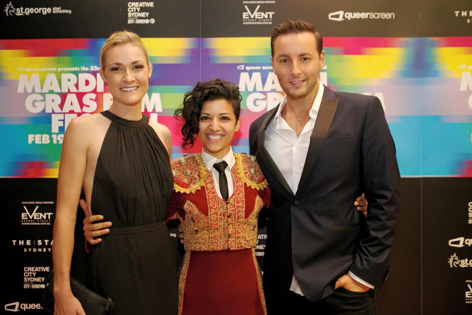 Lead Cast of All About E at the queer-screen Festival