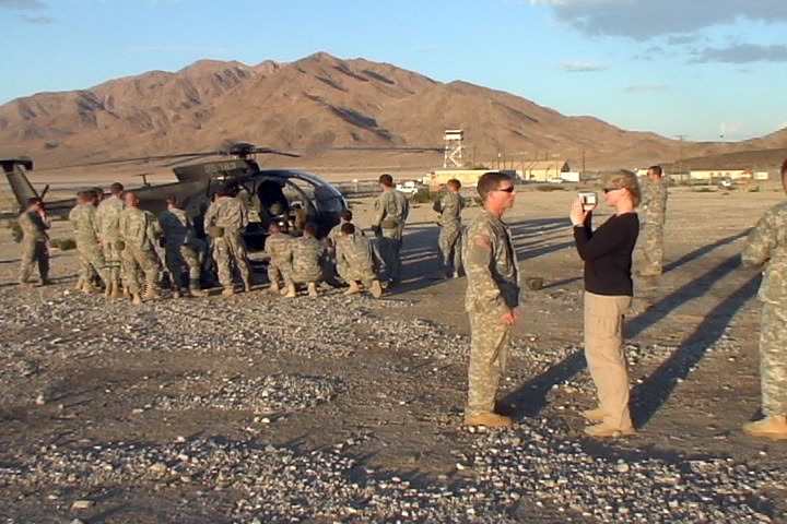 War Reporter Alex Quade covering elite Army Rangers and 160th SOAR Nightstalkers. 2009.