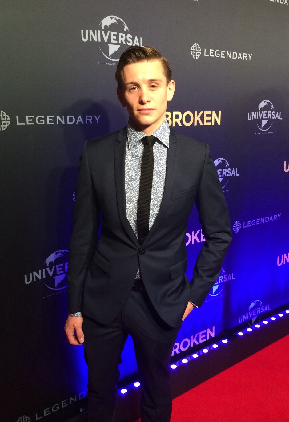 Travis Jeffery at event of Unbroken