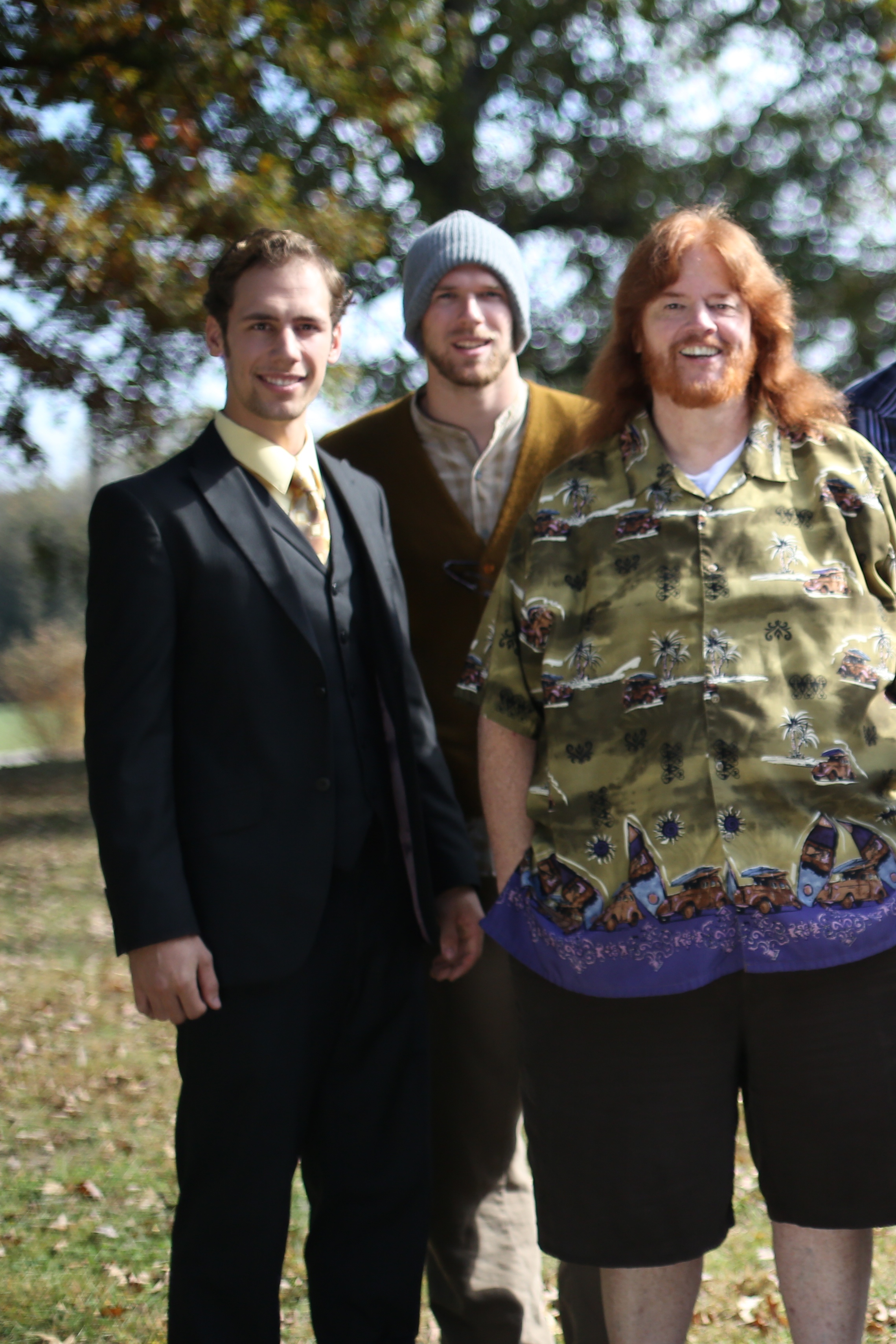 Production still of Nathan Jacobson, Dan Stibral, and Torry Martin on the set of Princess Cut (2015).