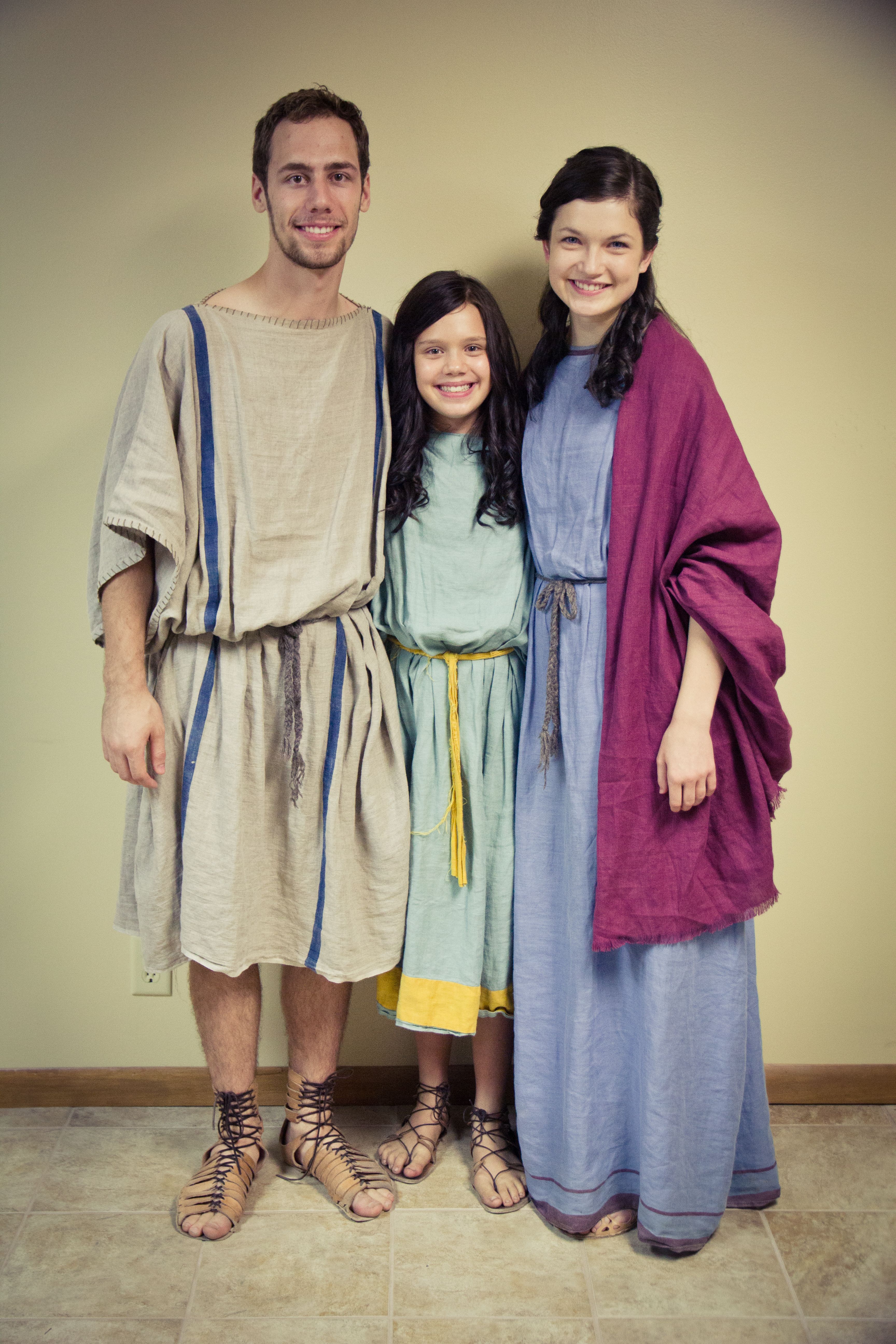 Production still of Nathan Jacobson with Eliya Hurt and Emily Meinerding on the set of Polycarp: Destroyer Of Gods (2015).