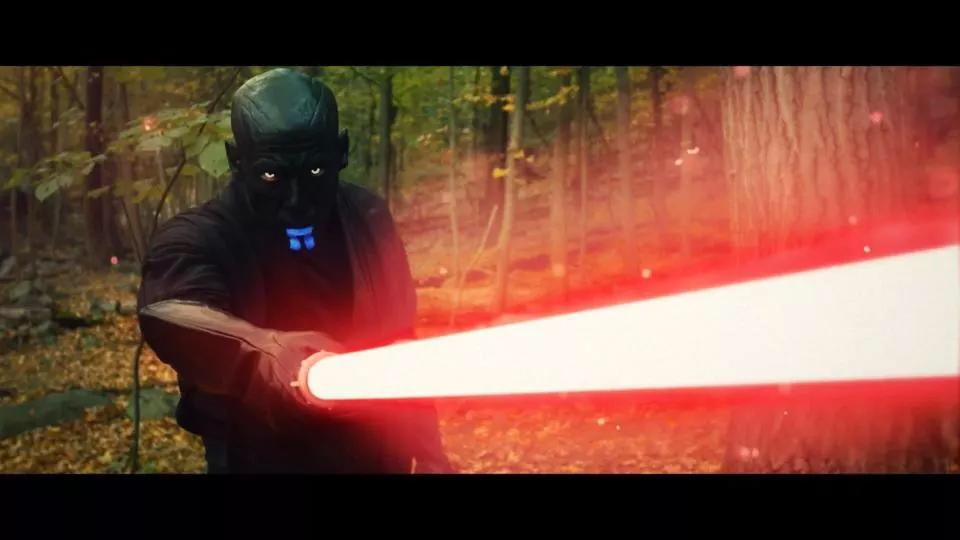 On set photo:from the Star Wars Fan Film 