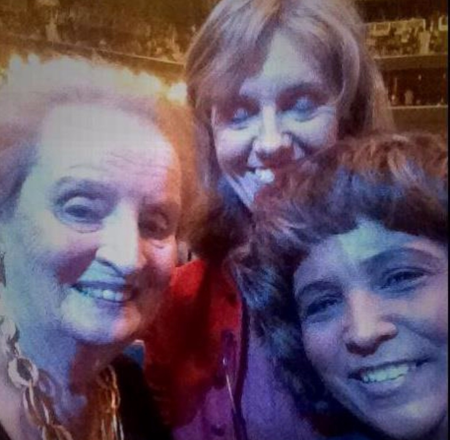 The former Secretary of State, Ms. Madeleine Albright, and my business partner: Lenka Talska, and I, in Brooklyn, NY 2012